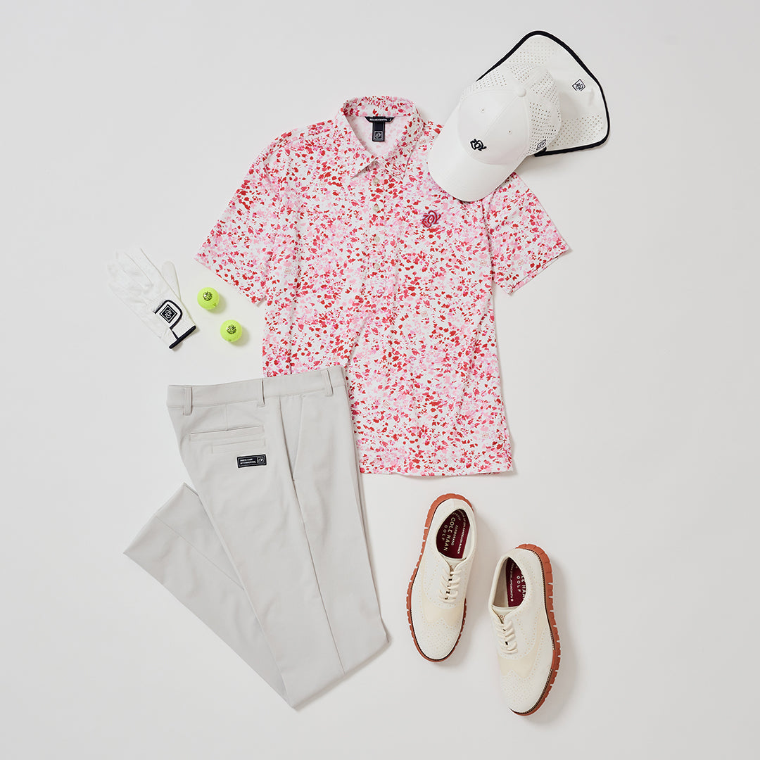 【NEW ARRIVAL - SPLASH PRINTED ASKIN® SHIRT】水面に広がる波紋のように溶け合う、やわらかな色彩を
