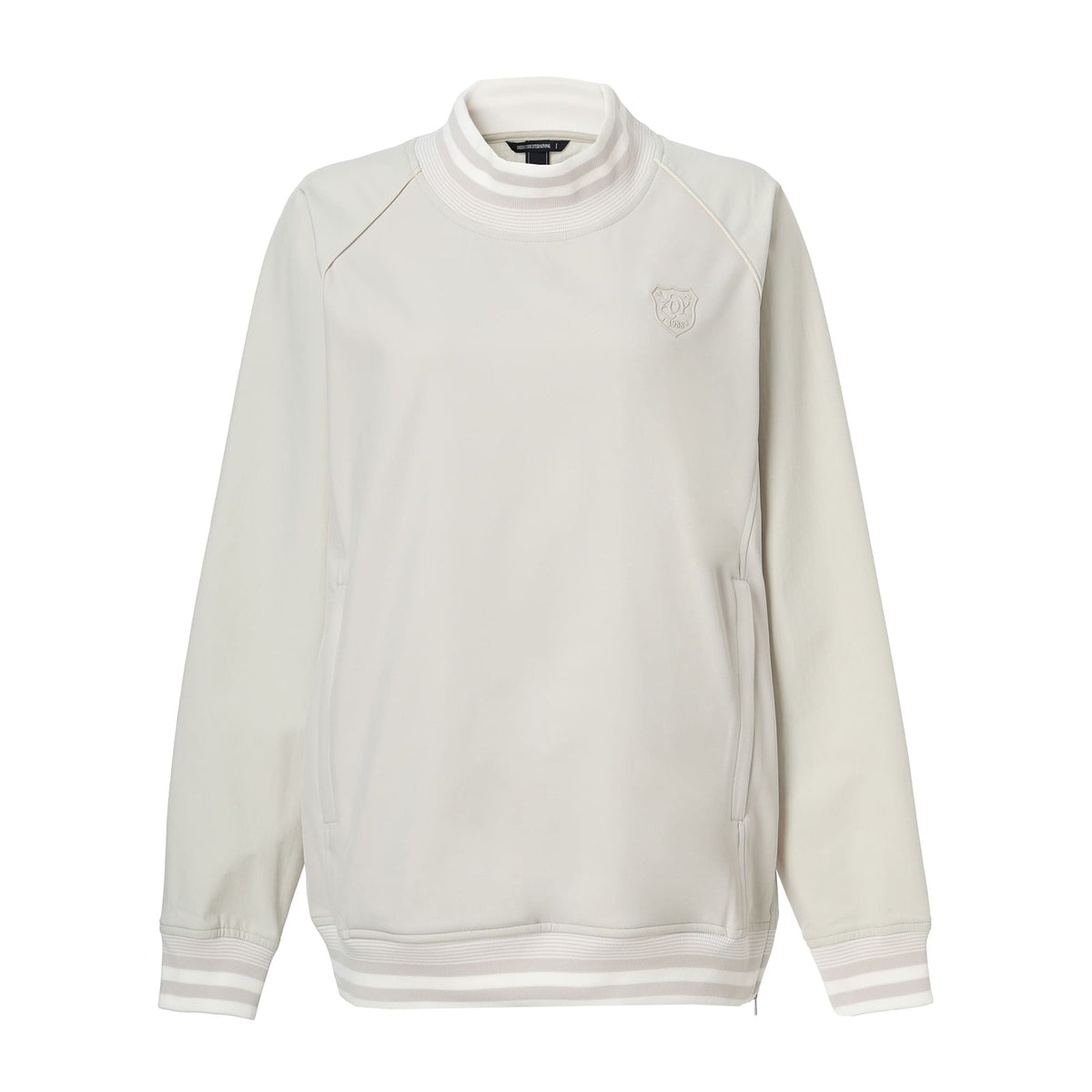 UNISEX STORMFLEECE BACKGEOMETRIC スニードジャック エクリュ