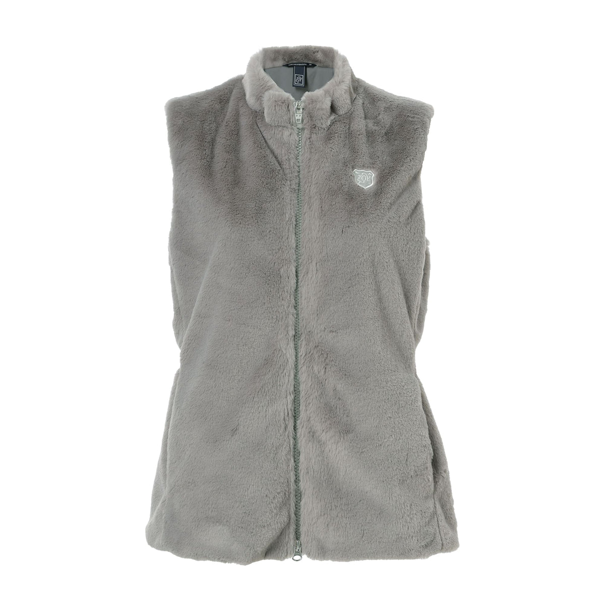 WOMEN FUR light ベスト グレー