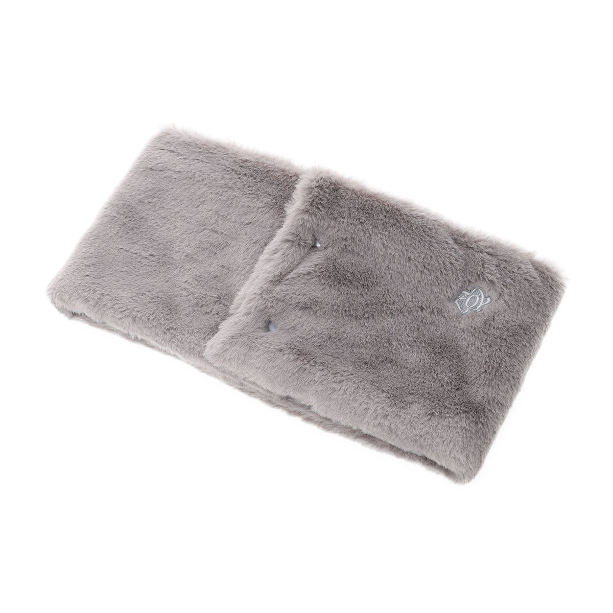 WOMEN FUR light ネックウォーマー グレー