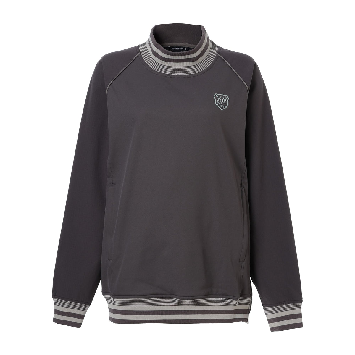 UNISEX STORMFLEECE BACKGEOMETRIC スニードジャック チャコール