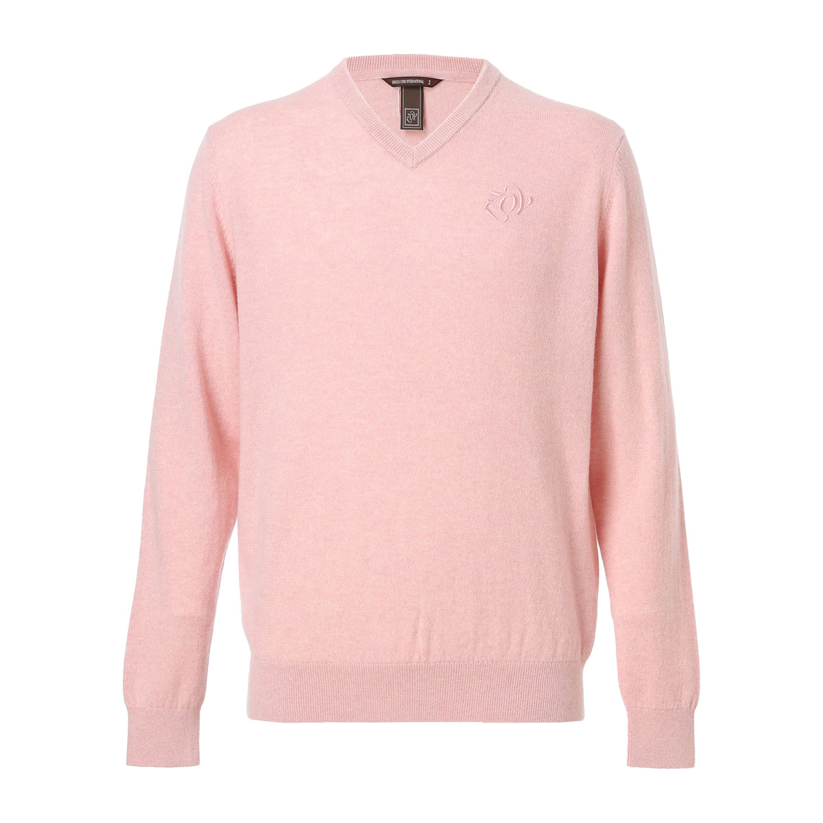 MEN Premium CASHMERE 長袖セーター ピンク