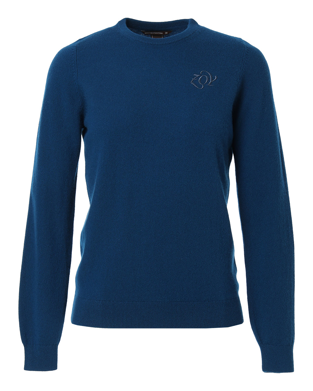 WOMEN 2/27 CASHMERE 長袖セーター ディープシーブルー