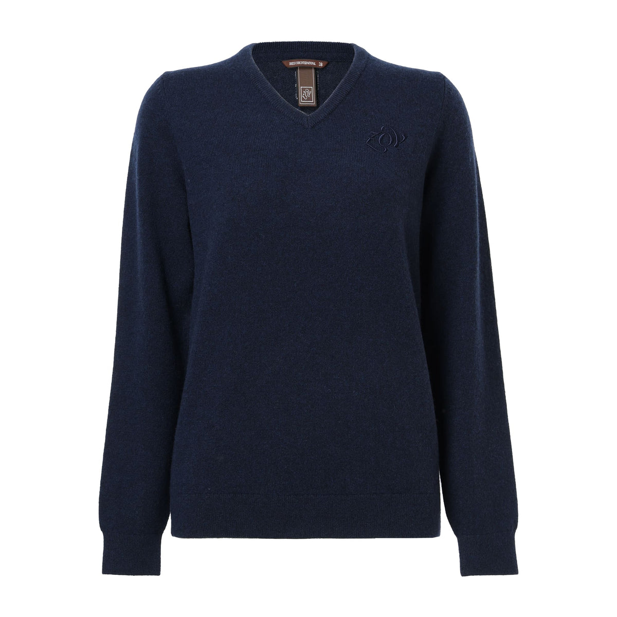 WOMEN Premium CASHMERE 長袖セーター ネイビー
