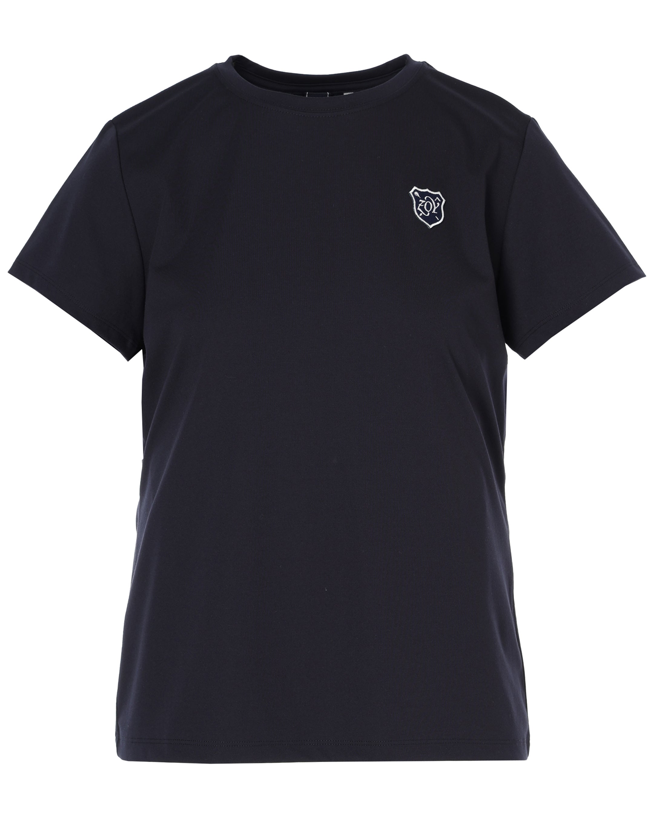 WOMEN ナイロンベアスムース 半袖Tシャツ ネイビー