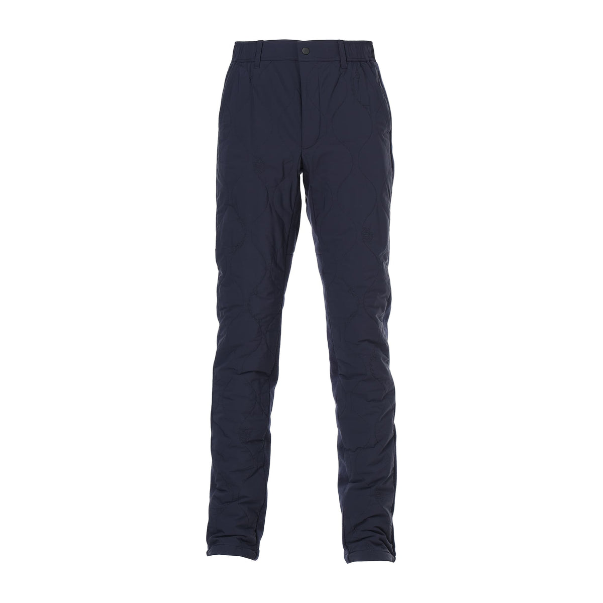 MEN ストレッチタフタキルト ロングパンツ ネイビー