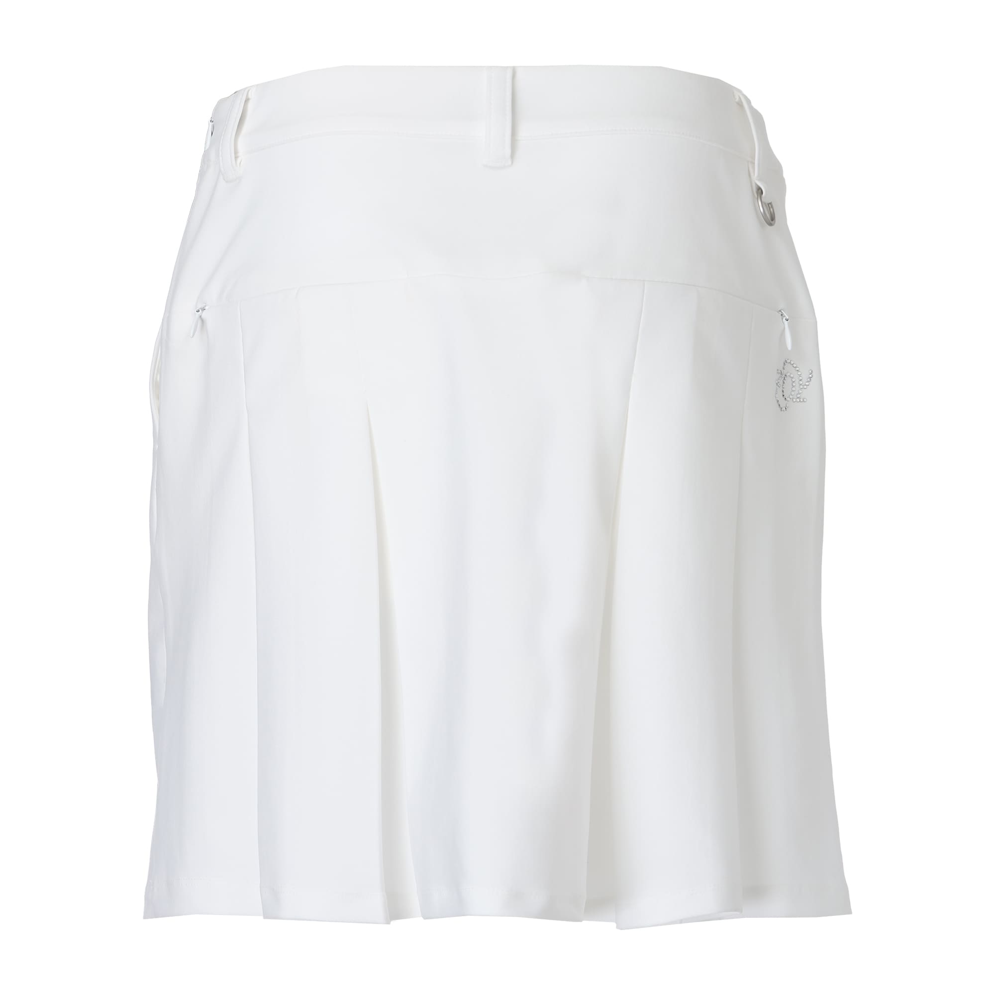 Women's High Power Stretch Jersey Skirt, White