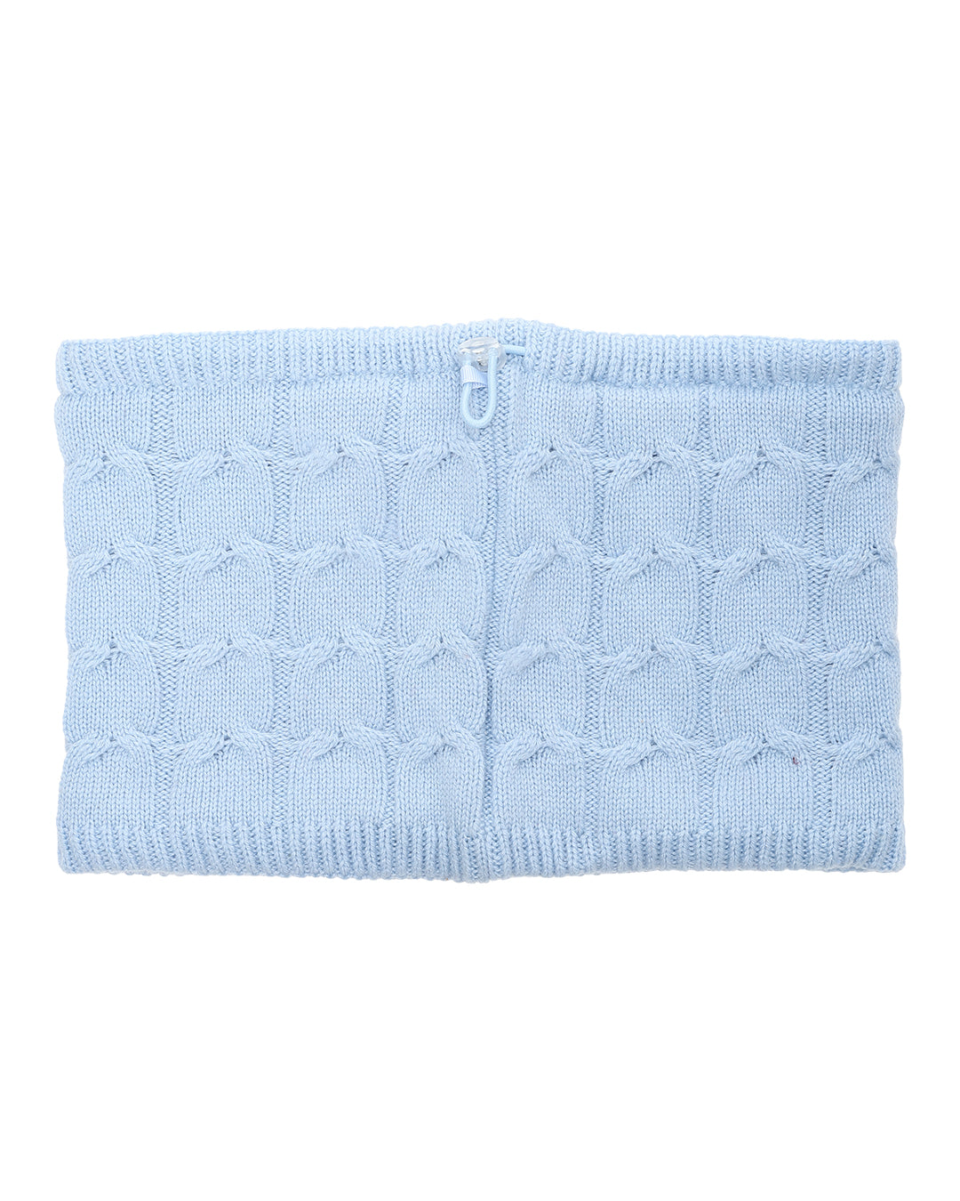 UNISEX ニットネックウォーマー ホワイト