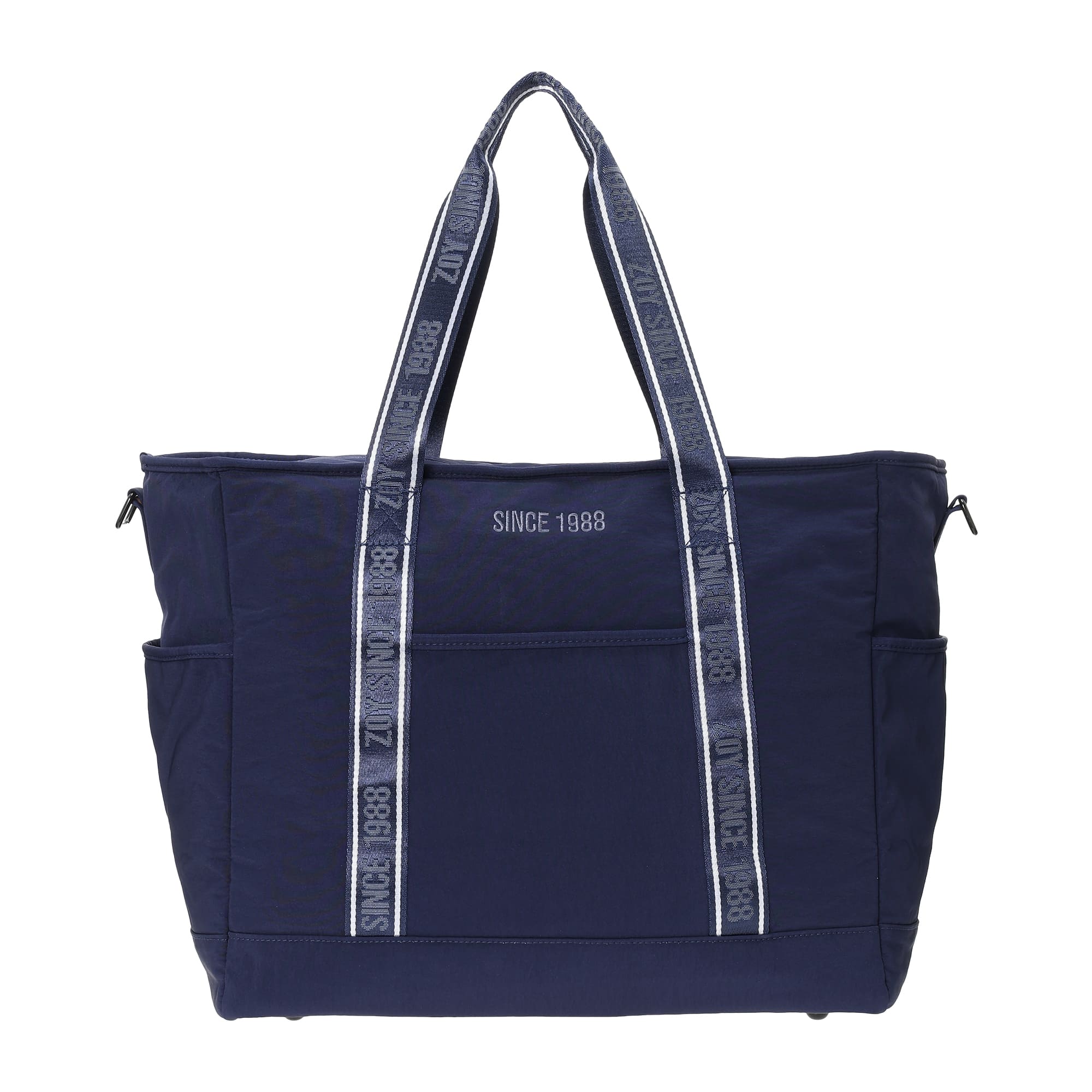 UNISEX ナイロンビックトートバッグ グレー