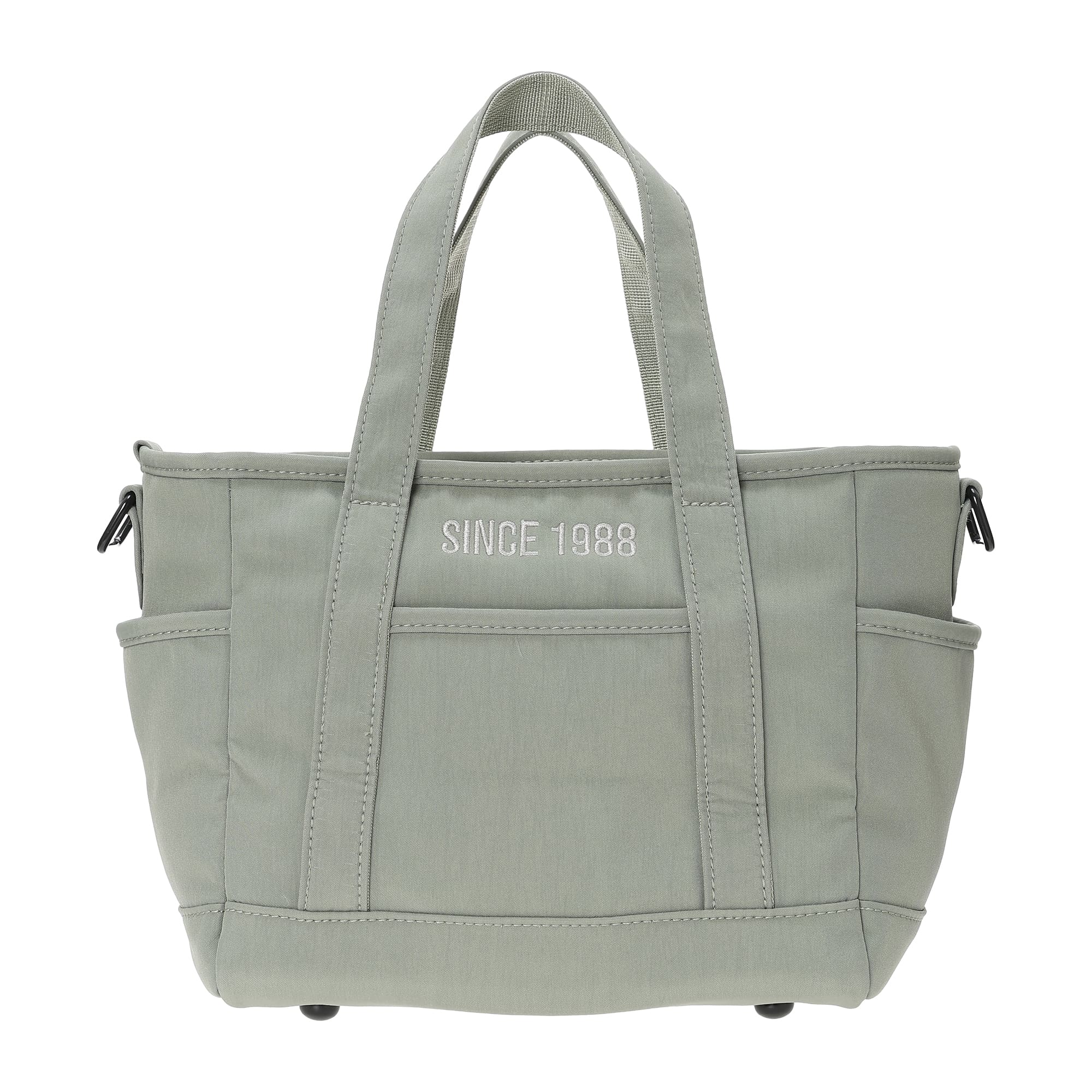 UNISEX ナイロンカートバッグ セージ
