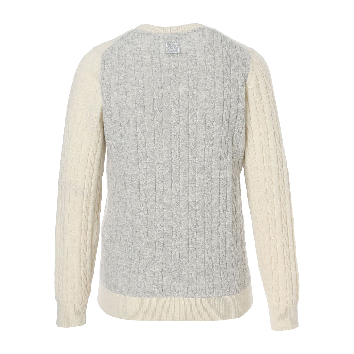WOMEN Recycled CASHMERE 長袖セーター チョーク