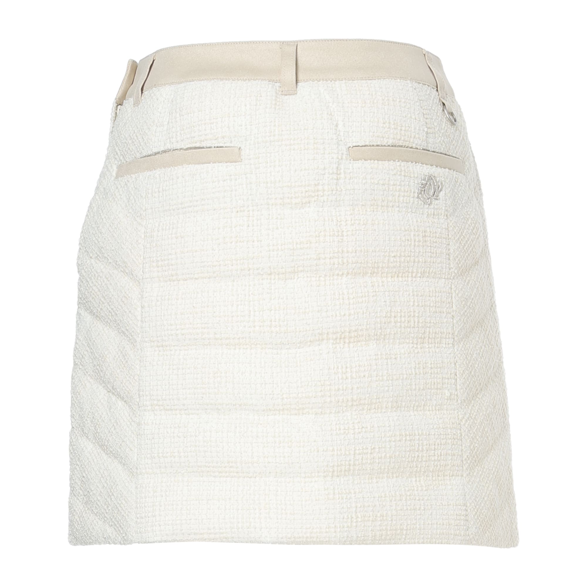 WOMEN LUXE Down Skirt Cream