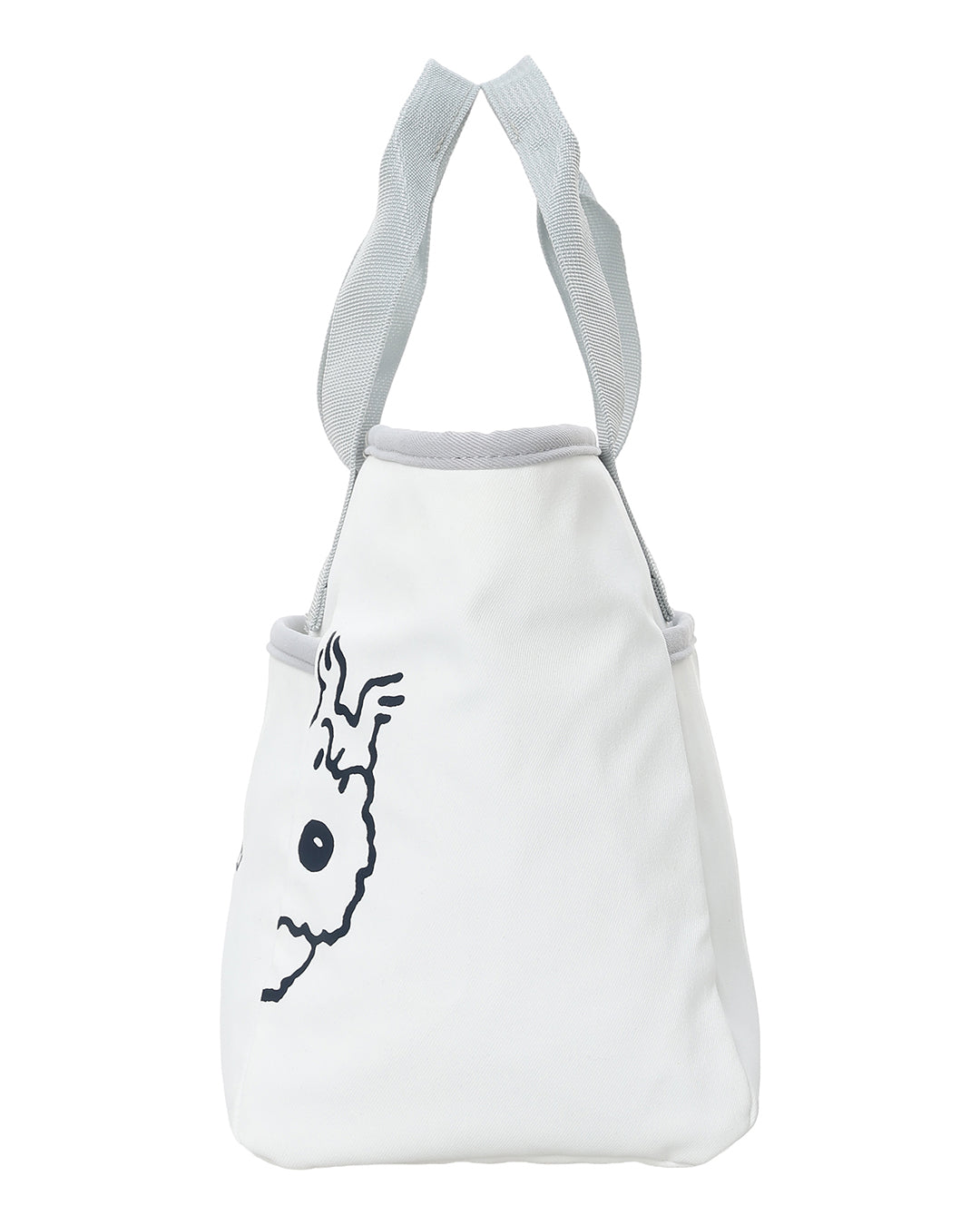 【 TINTIN × ZOY 】 UNISEX ツイルカートバッグ ネイビー