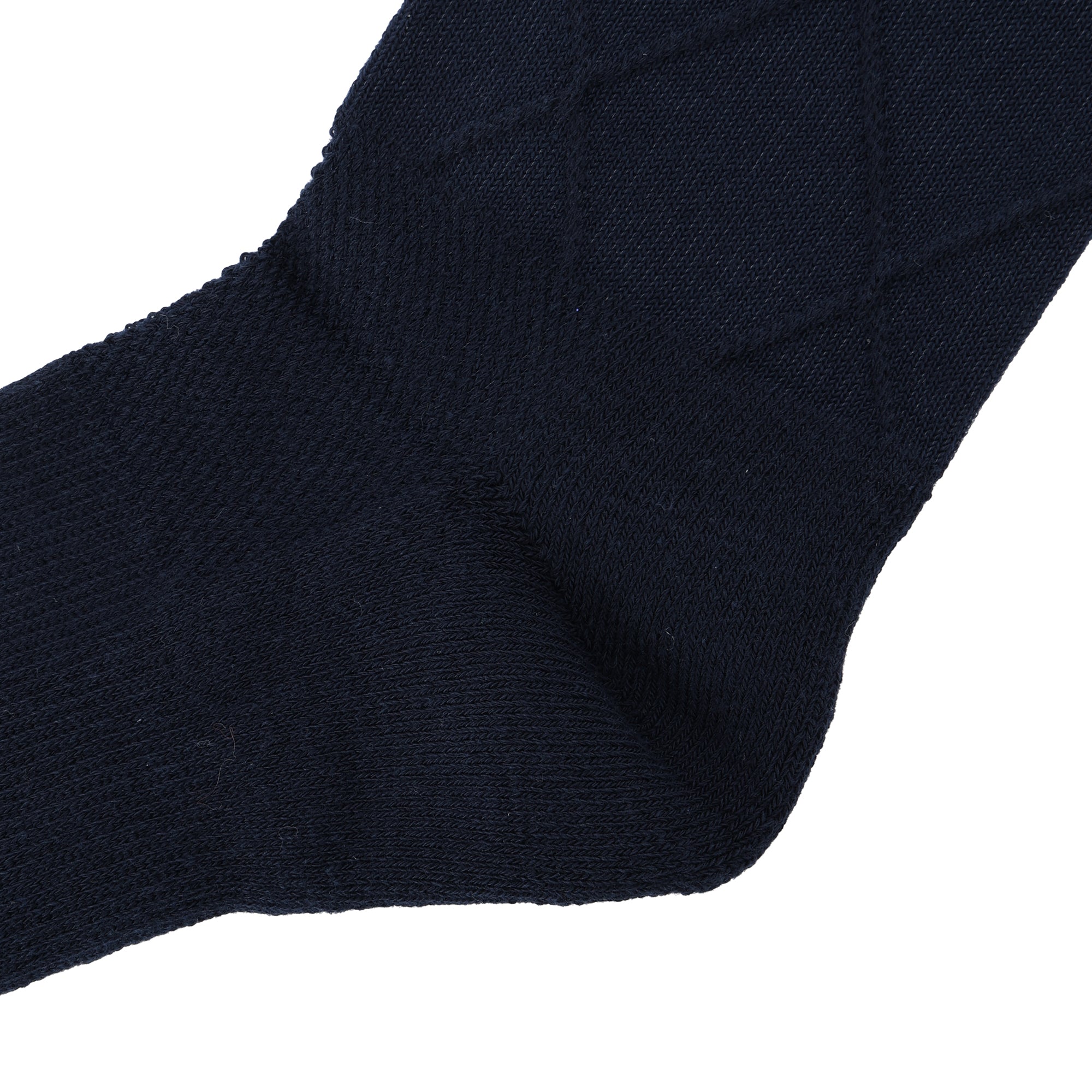 Women's Float Diamond Pattern Knee-High Socks, Navy