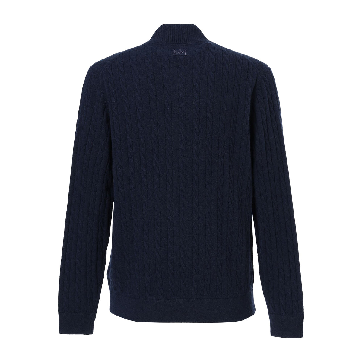 MEN Recycled CASHMERE ニットブルゾン ネイビー