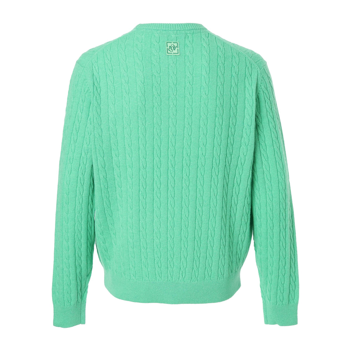 MEN Recycled CASHMERE 長袖セーター ミント