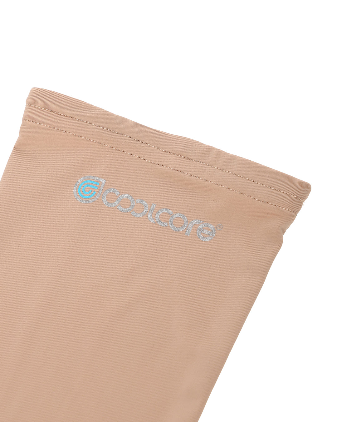 Women's Cold Air Rhinestone Arm Covers, White