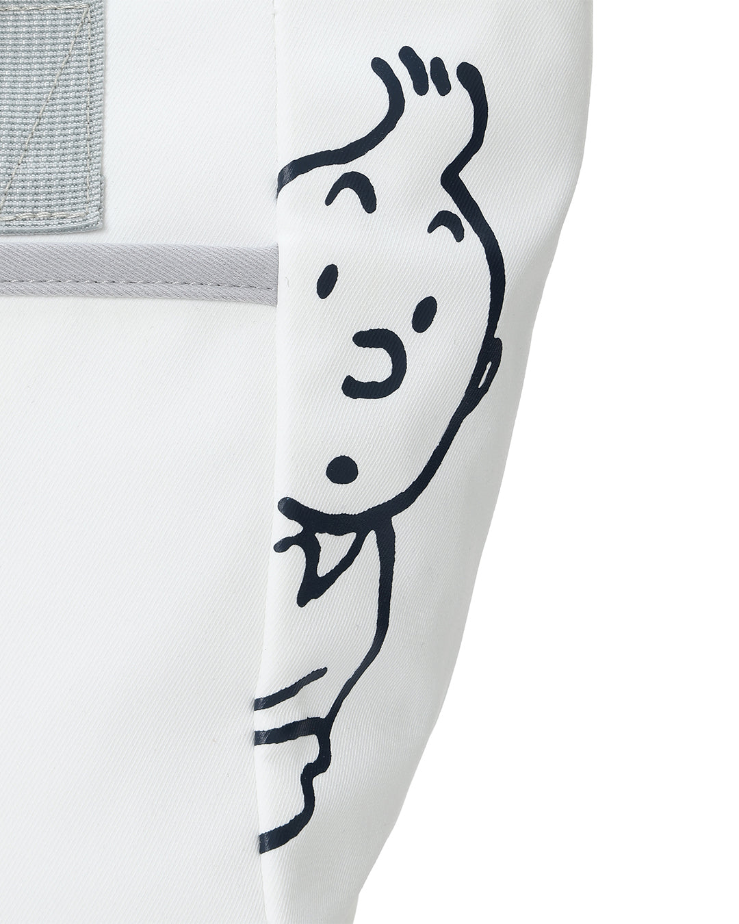 【 TINTIN × ZOY 】 UNISEX ツイルカートバッグ ネイビー