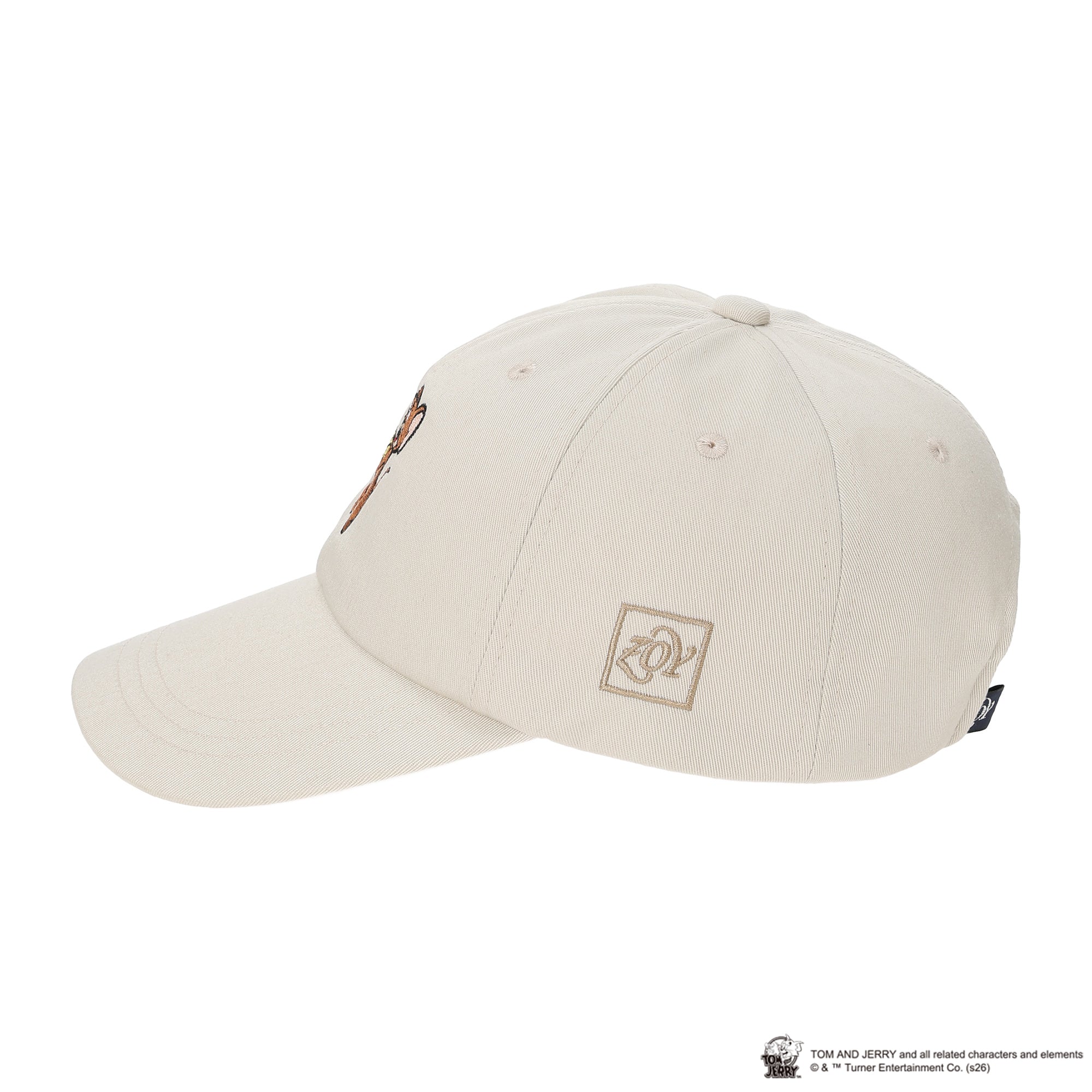 ZOY / TOM and JERRY / UNISEX キャップ ベージュ