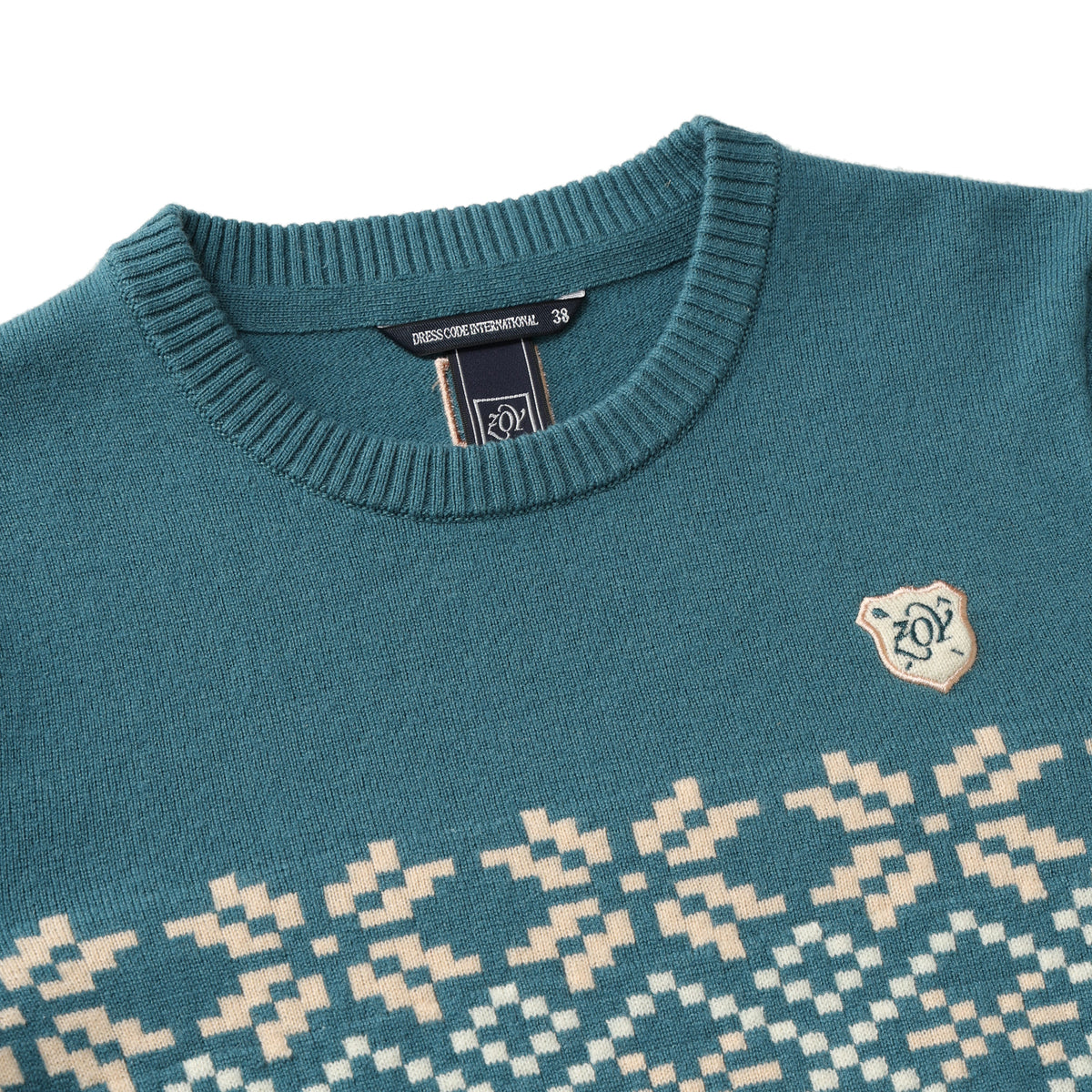 WOMEN Superfine merino wool x cashmere 長袖セーター チャコールグレー