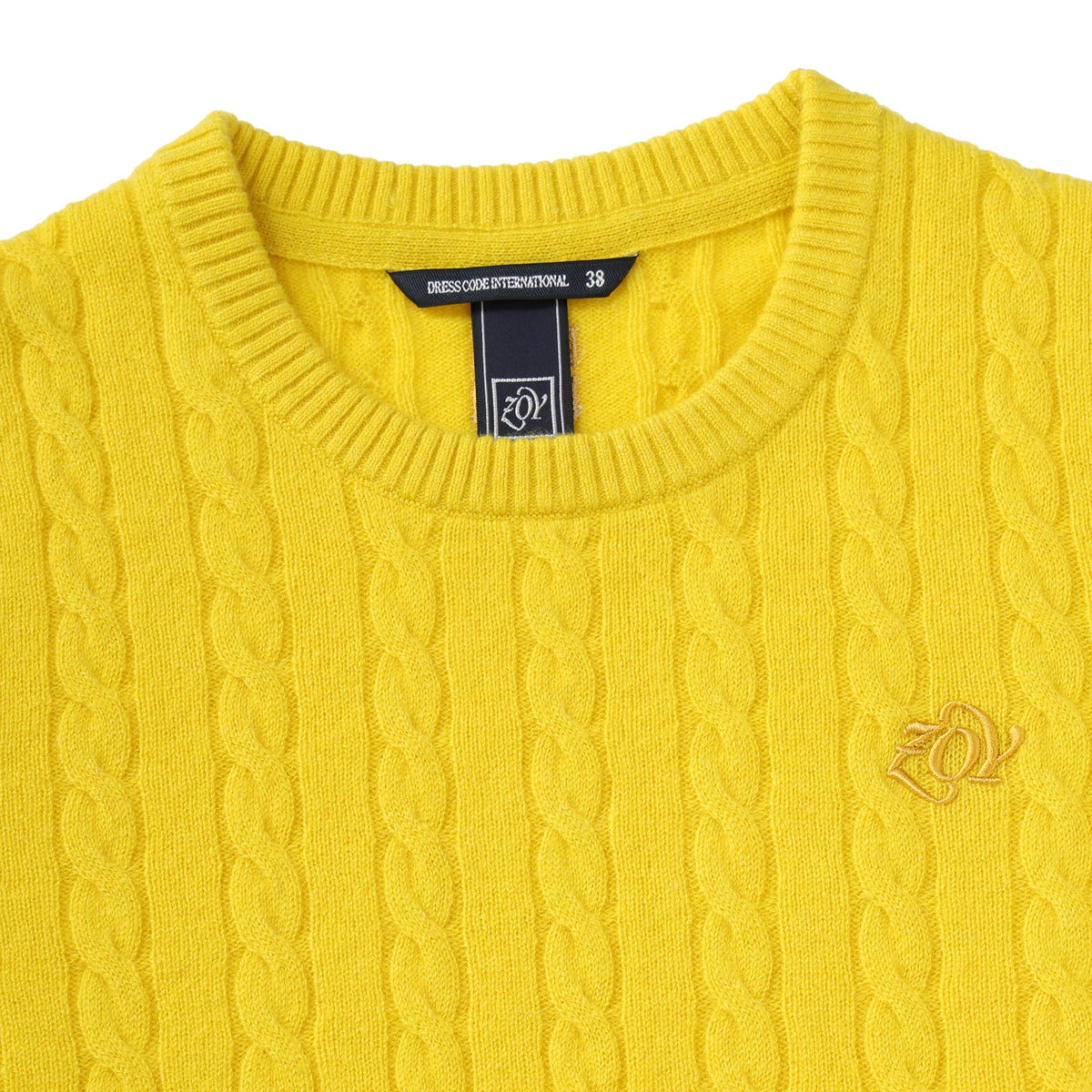 WOMEN Recycled CASHMERE 長袖セーター ロイヤルブルー