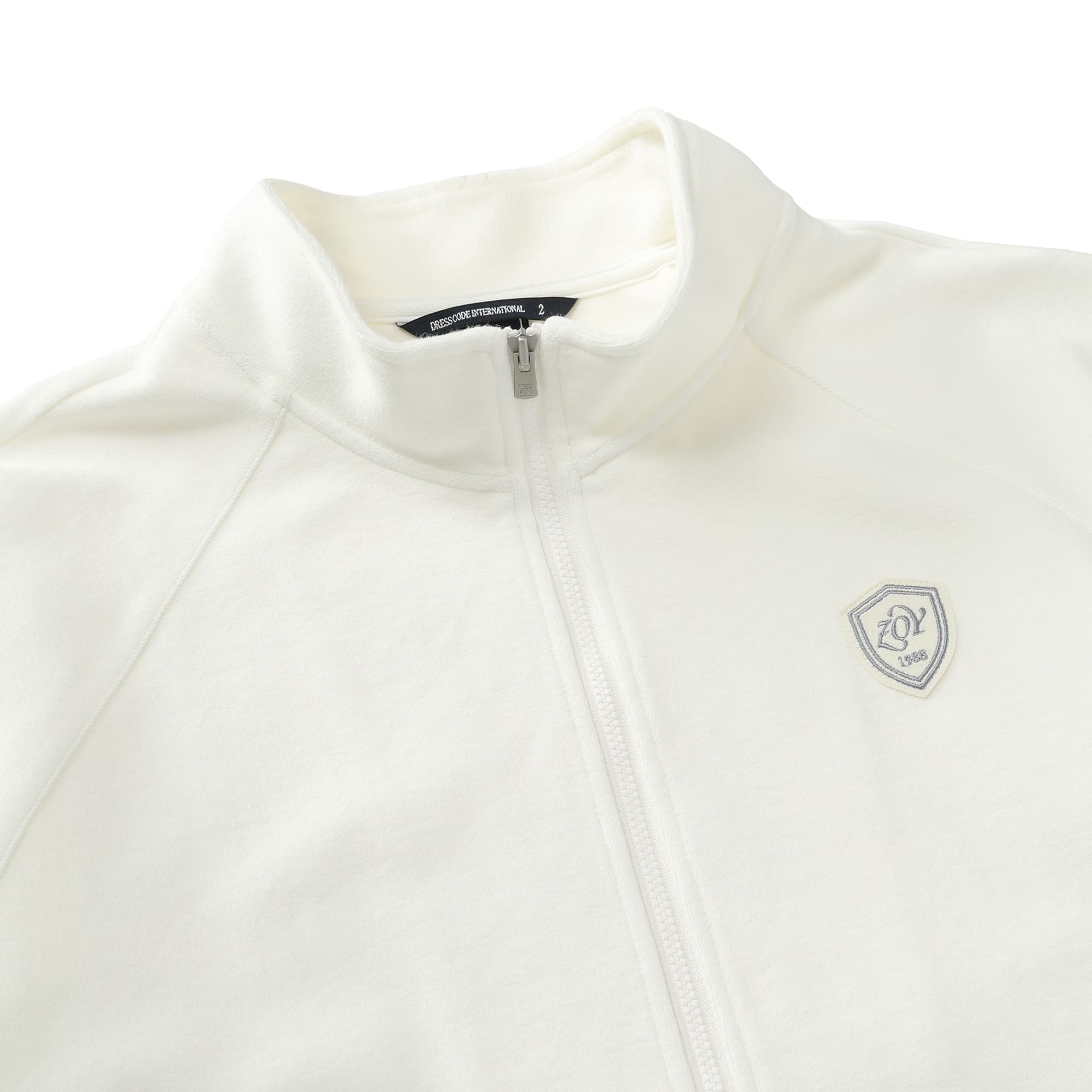 Men's Organic Cotton Tile Blouson in Charcoal