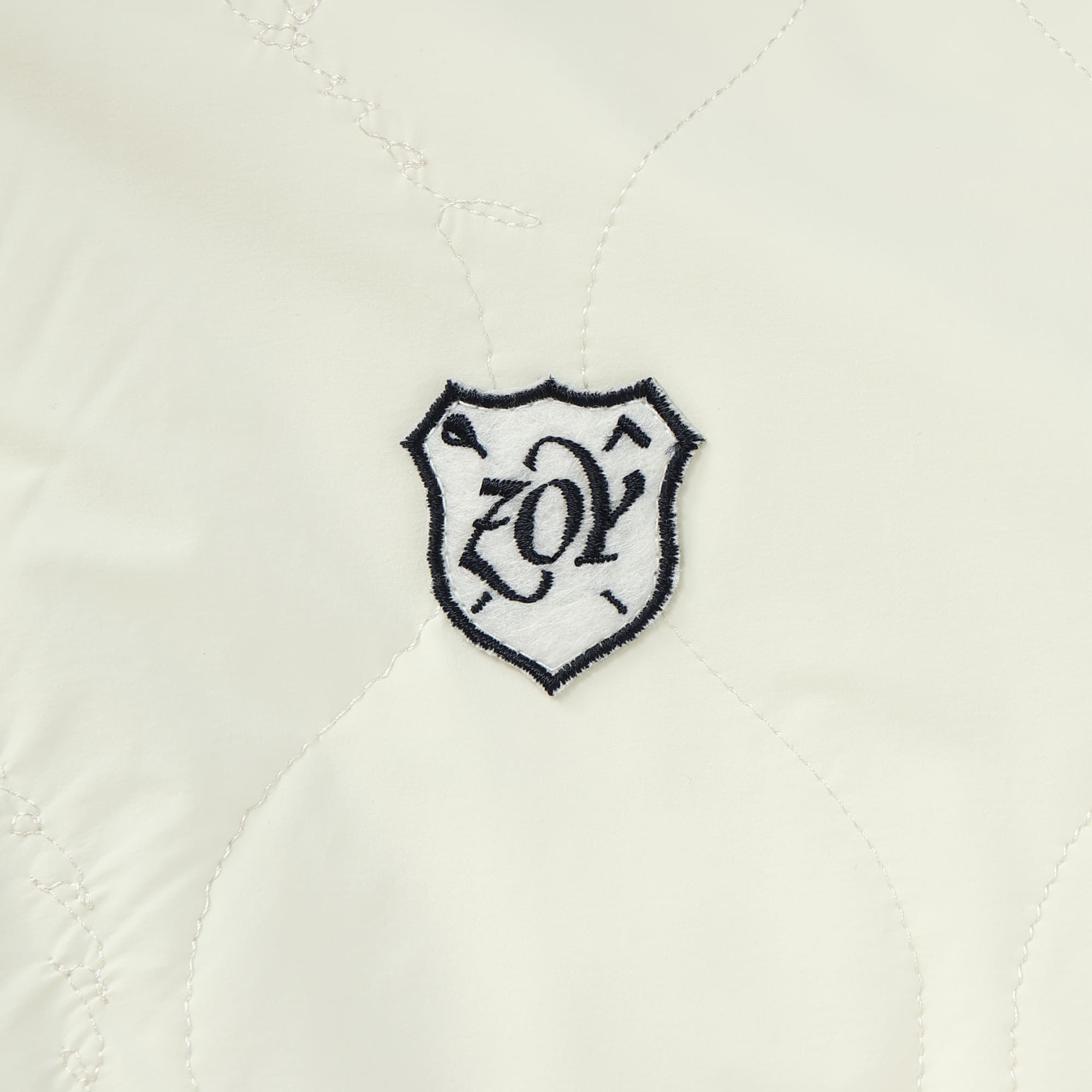 Women's Graph Check WJQ Knit Blouson White