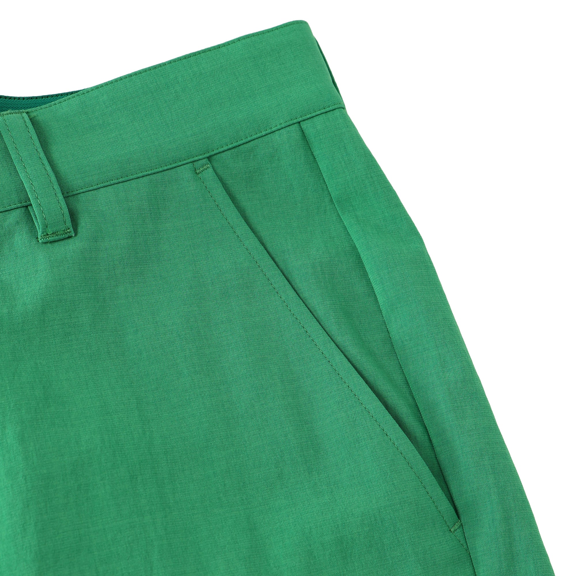 Women's Evalet Thick & Thin Stretch Shorts, Green