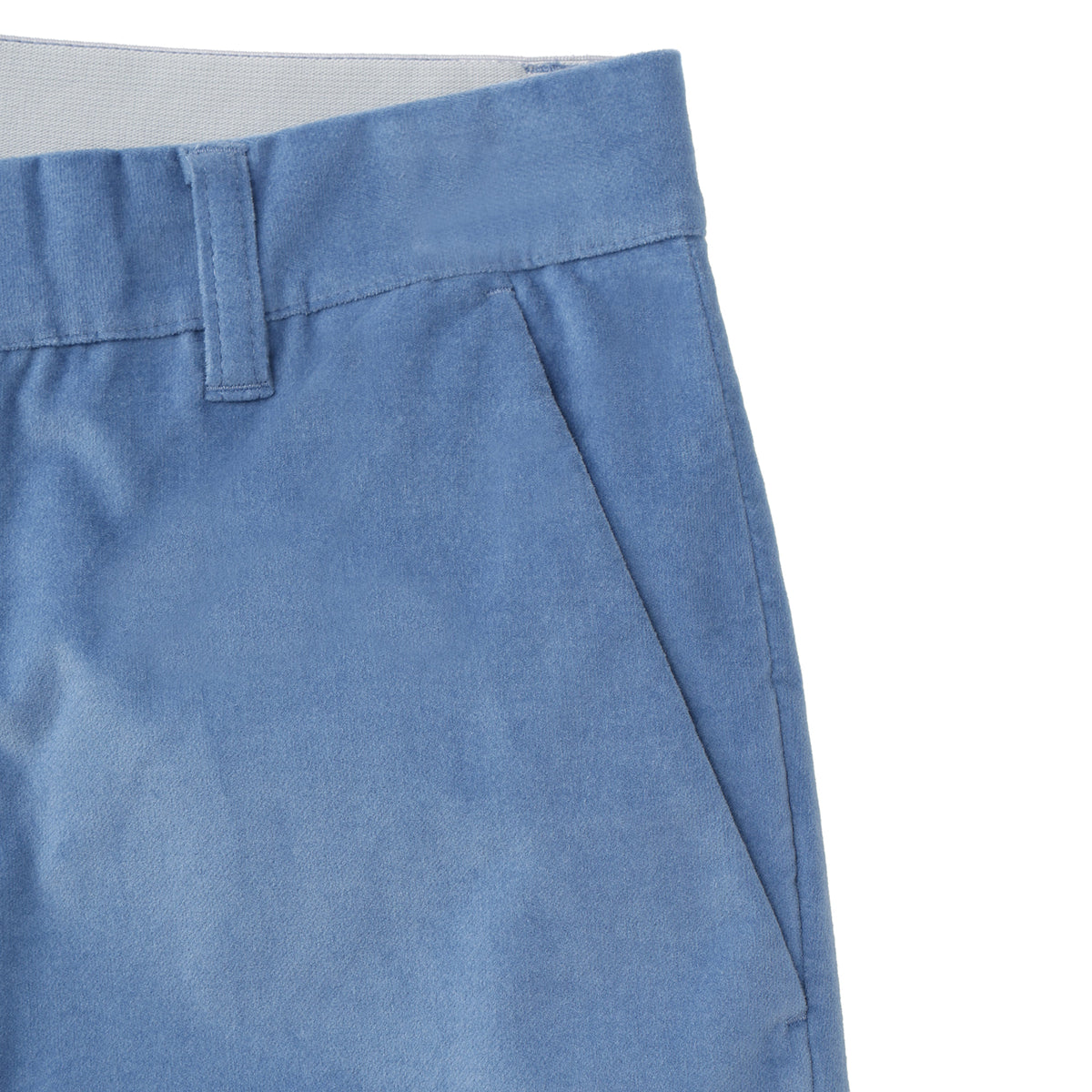 MEN COTTON velvetteen ロングパンツ ラベンダー
