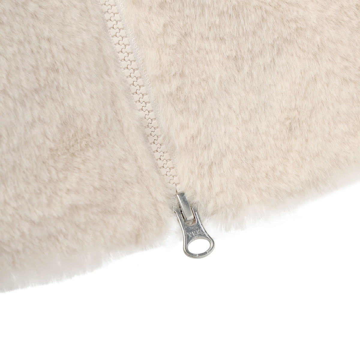 WOMEN FUR light ベスト グレー