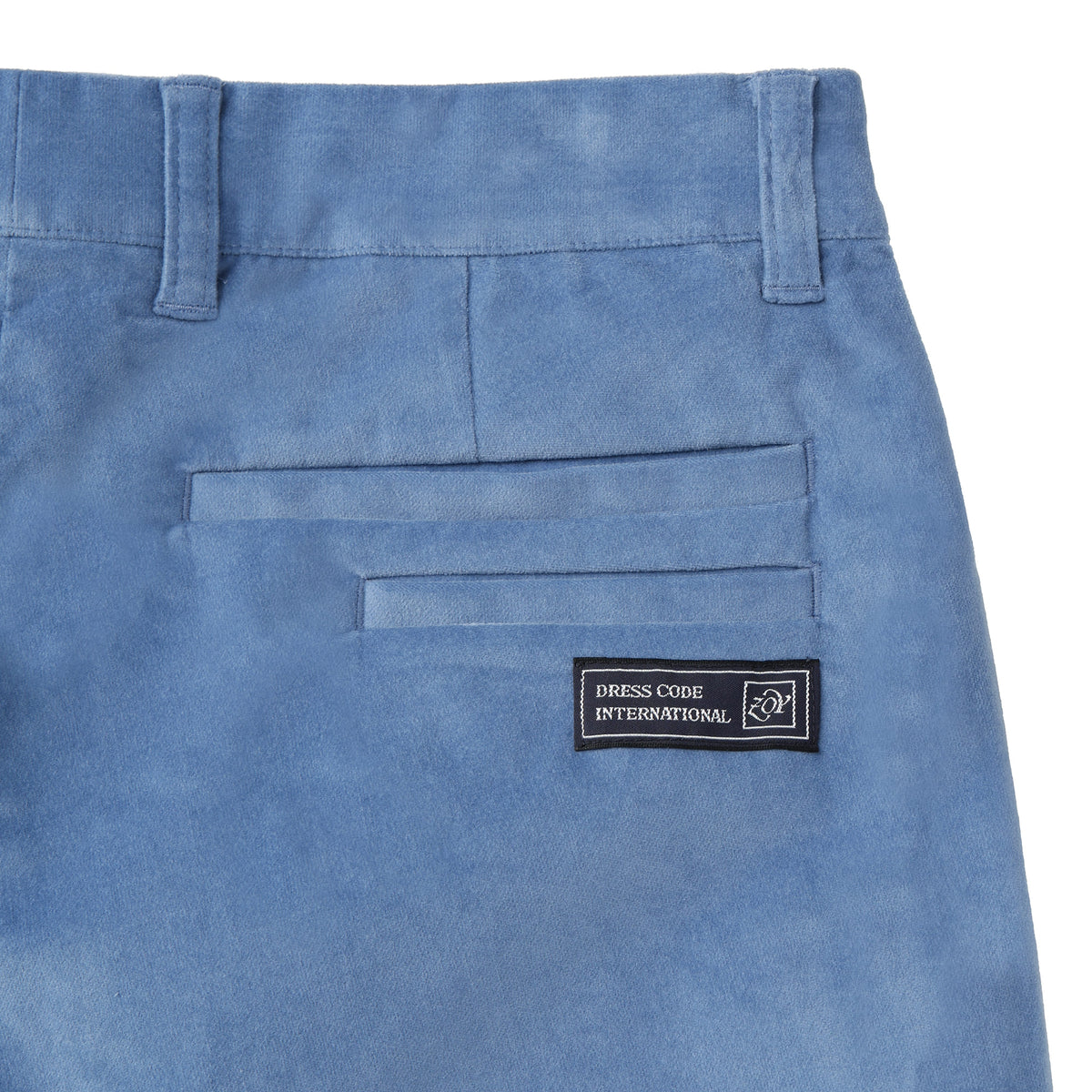 MEN COTTON velvetteen ロングパンツ ラベンダー