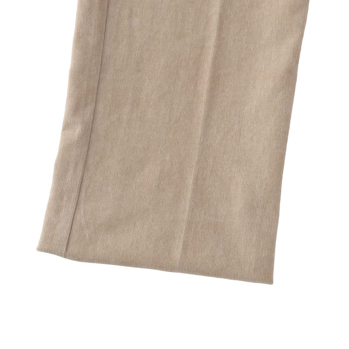 WOMEN 28W シャンブレーコール ロングパンツ ショコラ