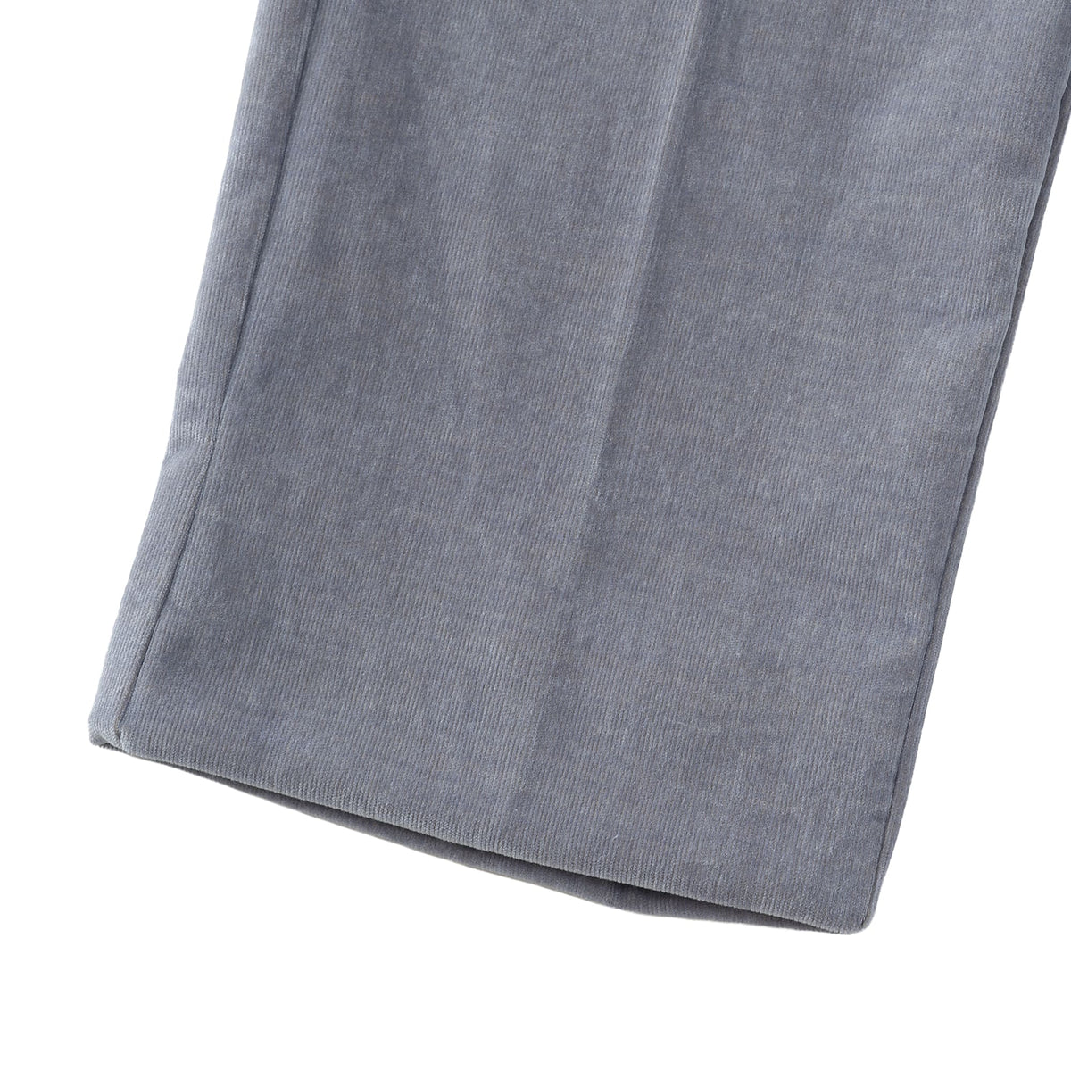 MEN 28W シャンブレーコール ロングパンツ ショコラ