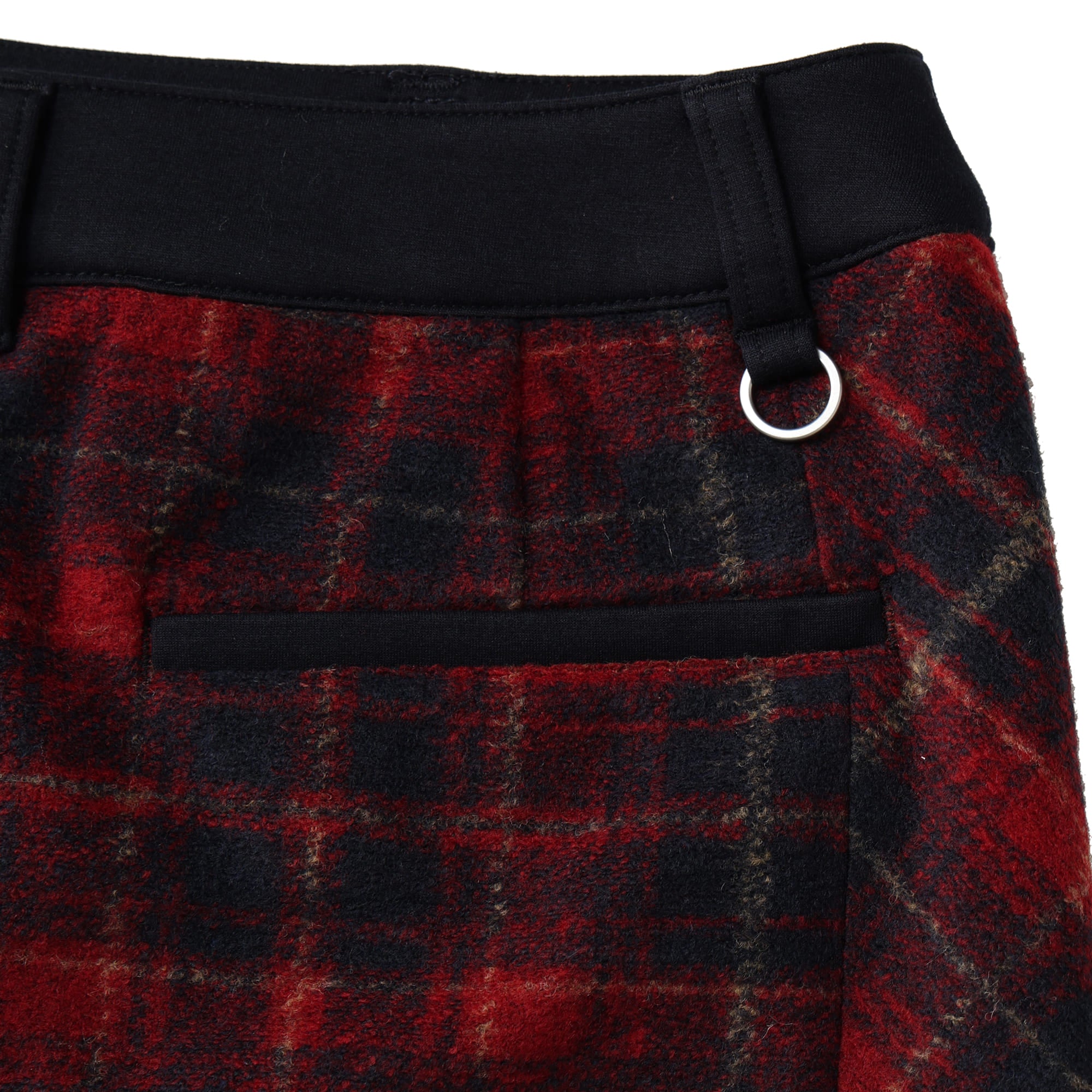 Women's Sliver Check JQ Skirt (Windproof Lining) Off-White