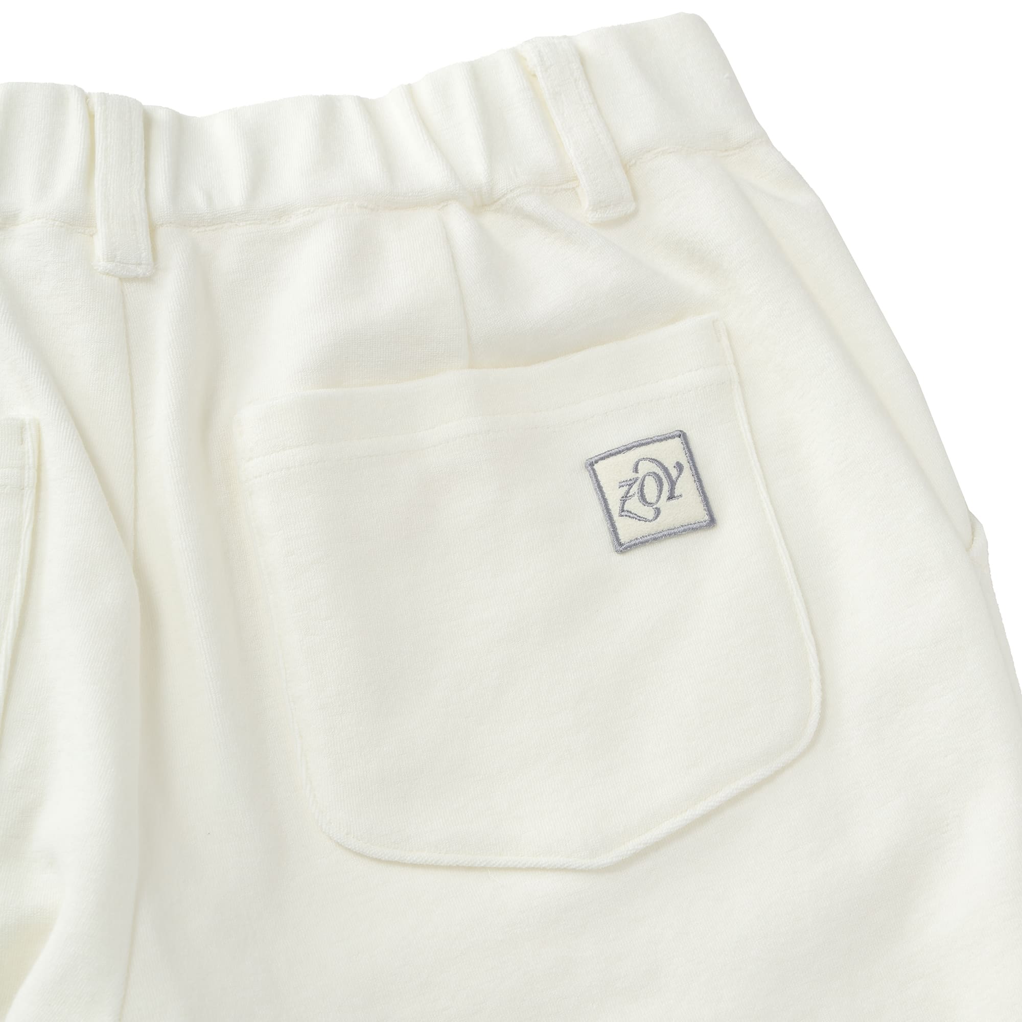 Women's Organic Cotton Tile Long Pants, Charcoal
