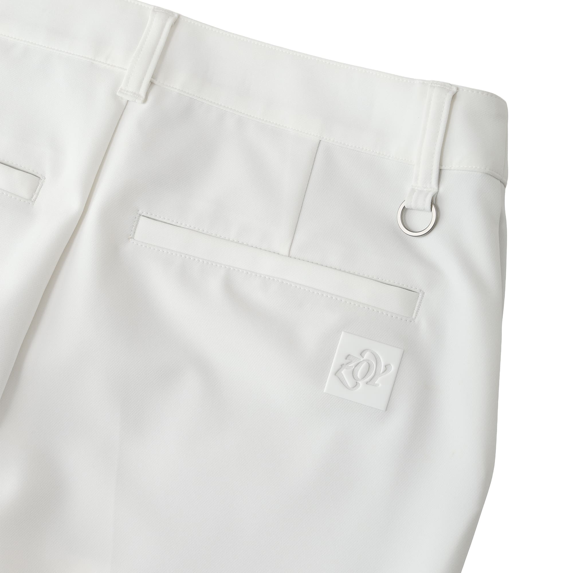 Women's 360° Nylon Stretch Long Pants, White