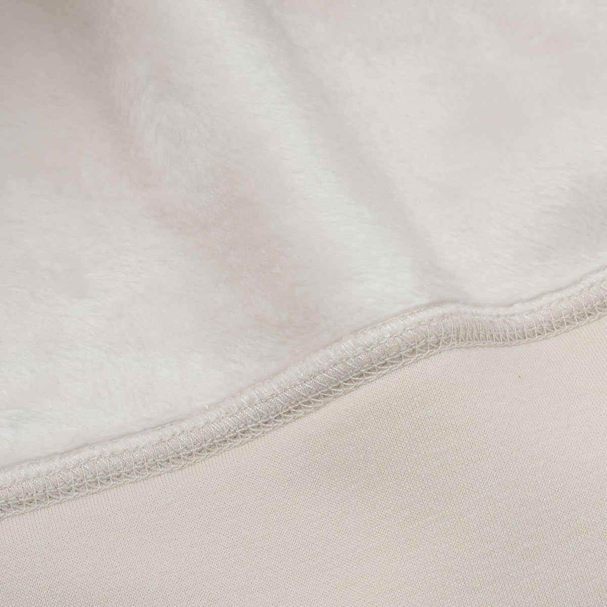 MEN LONG-STAPLE COTTON BOMBER フーディー チャコール