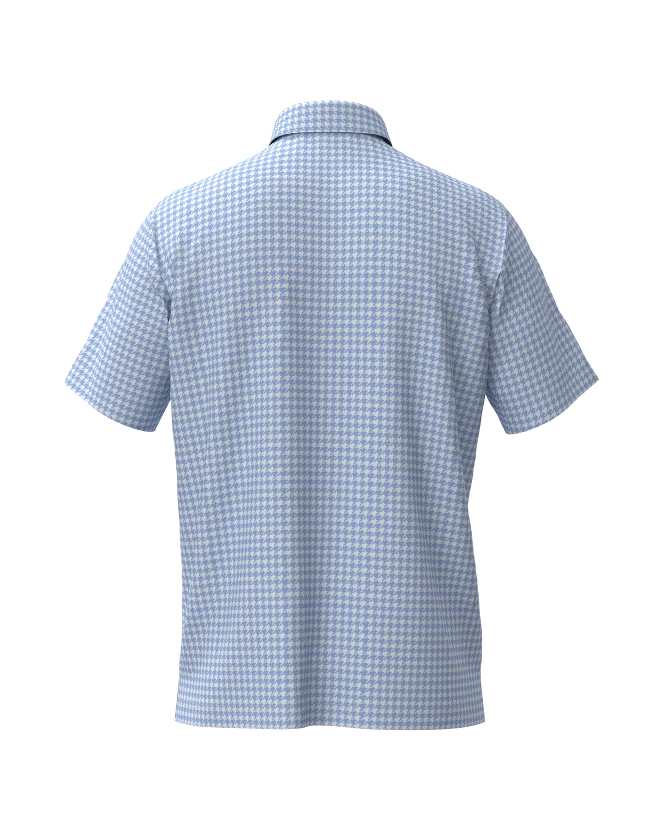 Men's Alphabet Print Short Sleeve Shirt White