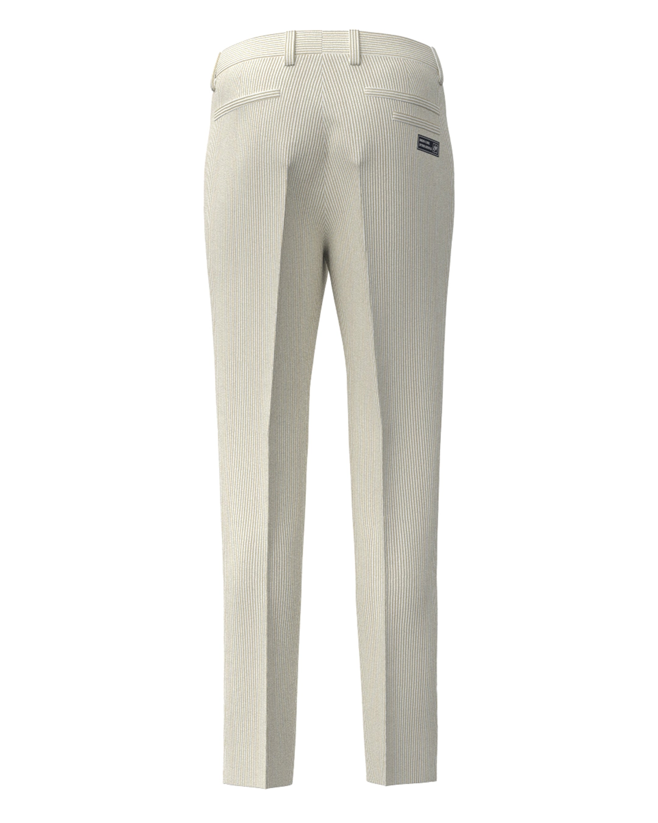 MEN'S Soccer Tricot High-Tension Long Pants Beige