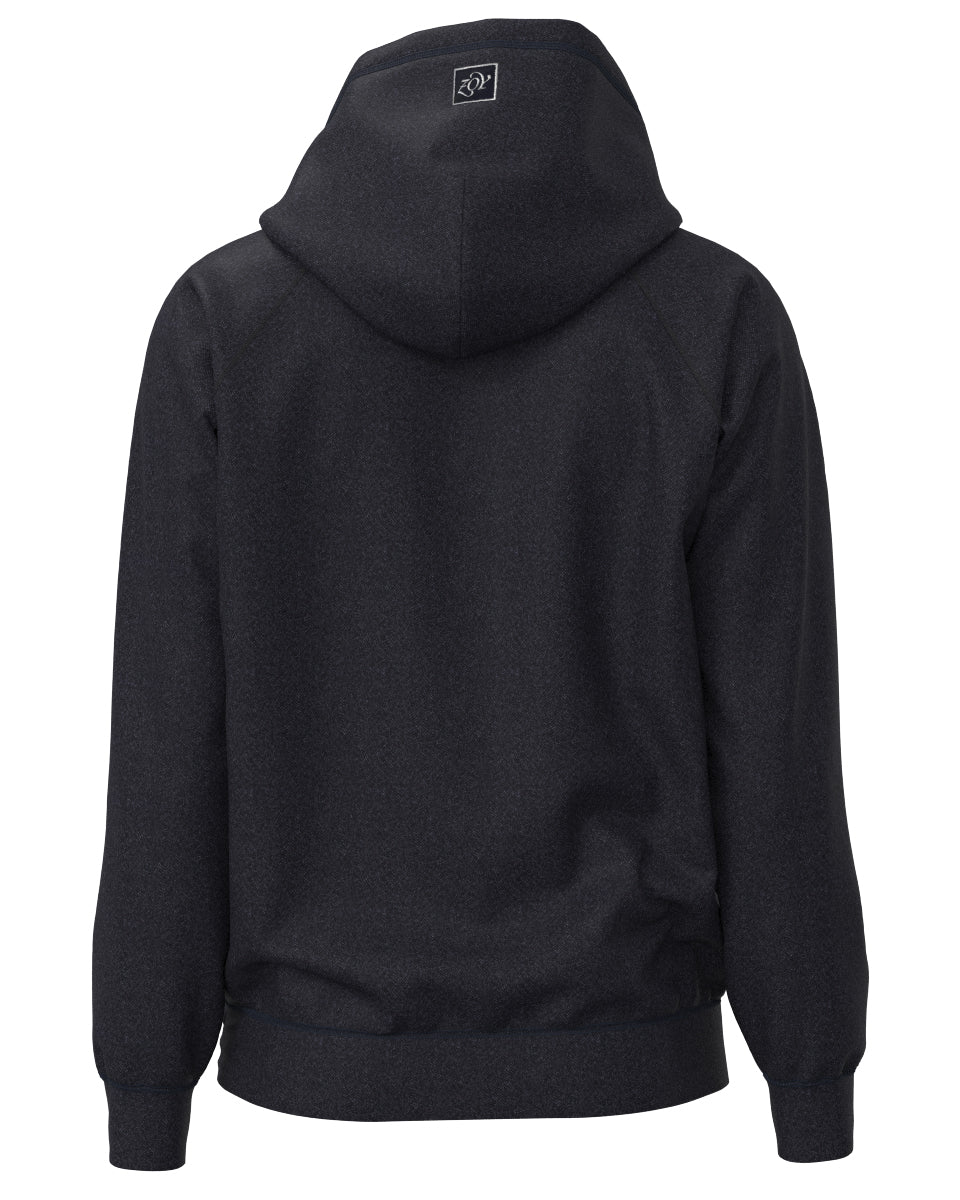 MEN ACTIVE JERSEY ホームスパン フーディー ネイビー