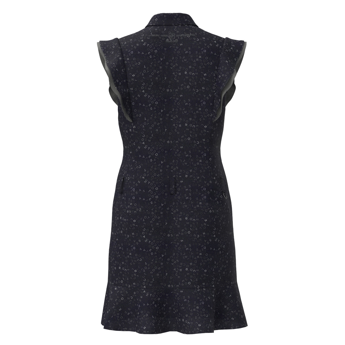 Women's Fragment Logo Print Dress in Navy