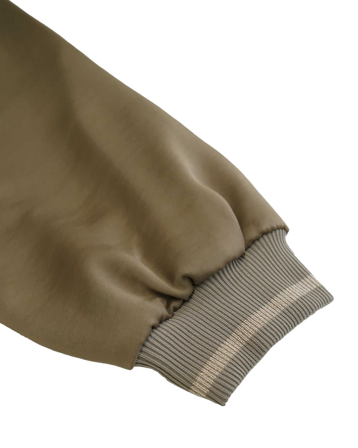 WOMEN VINTAGE AIRFLOW SATIN ブルゾン モカ