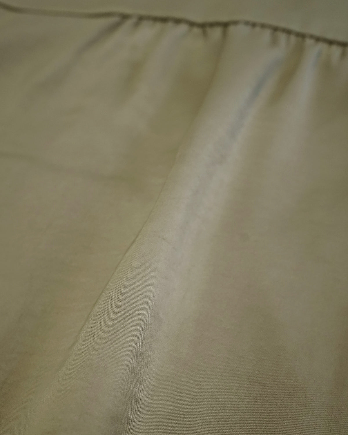 WOMEN VINTAGE AIRFLOW SATIN ブルゾン モカ