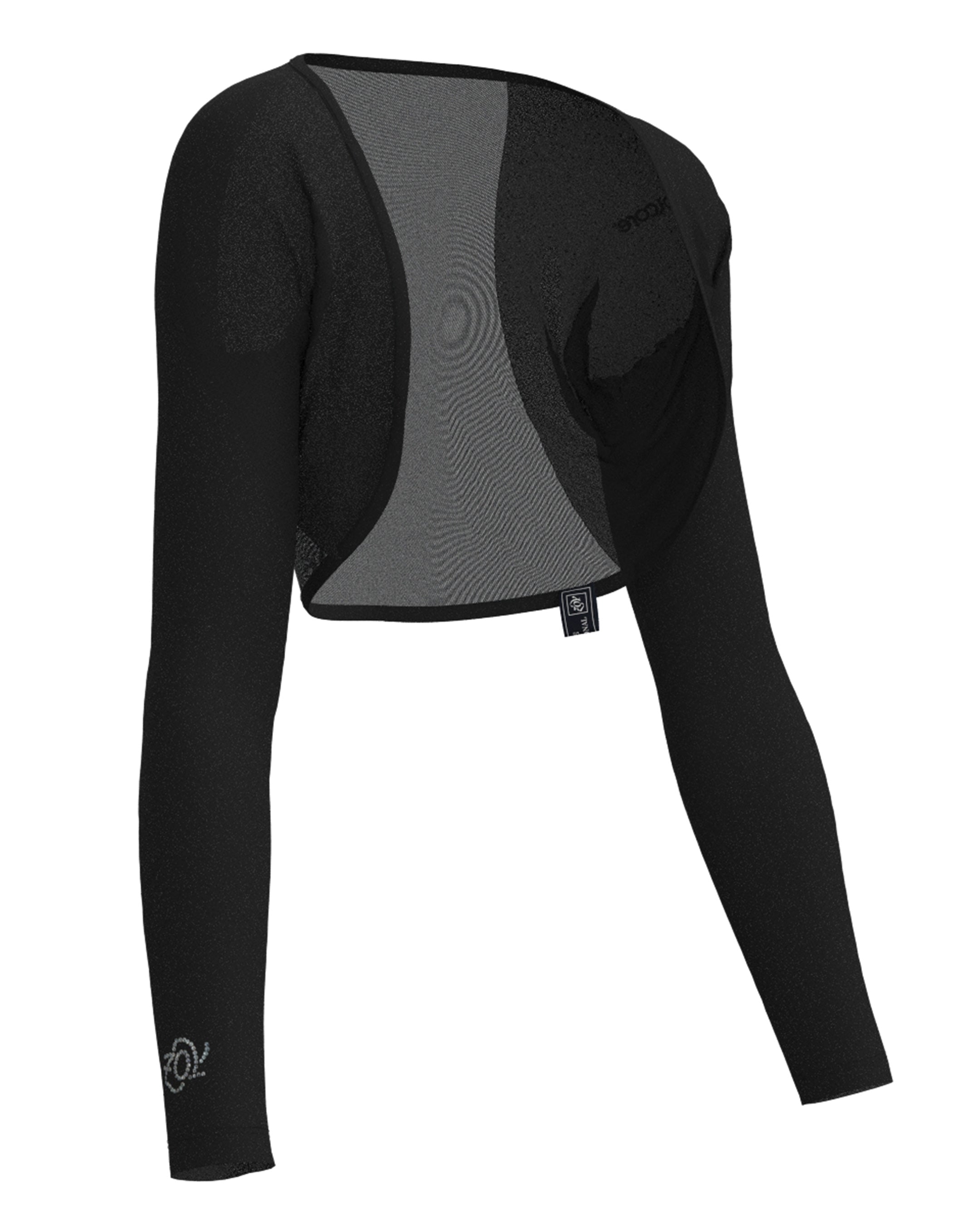 Women's Bolero-Style Arm Covers, Navy
