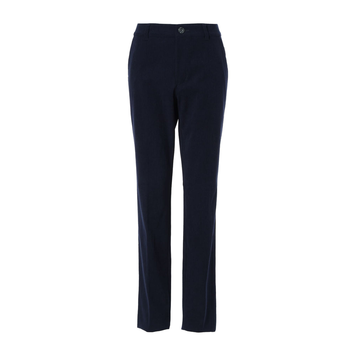 【24AW新作】WOMENS トリコットコーデュロイ ロングパンツ ネイビー 071644412 - ZOY OFFICIAL