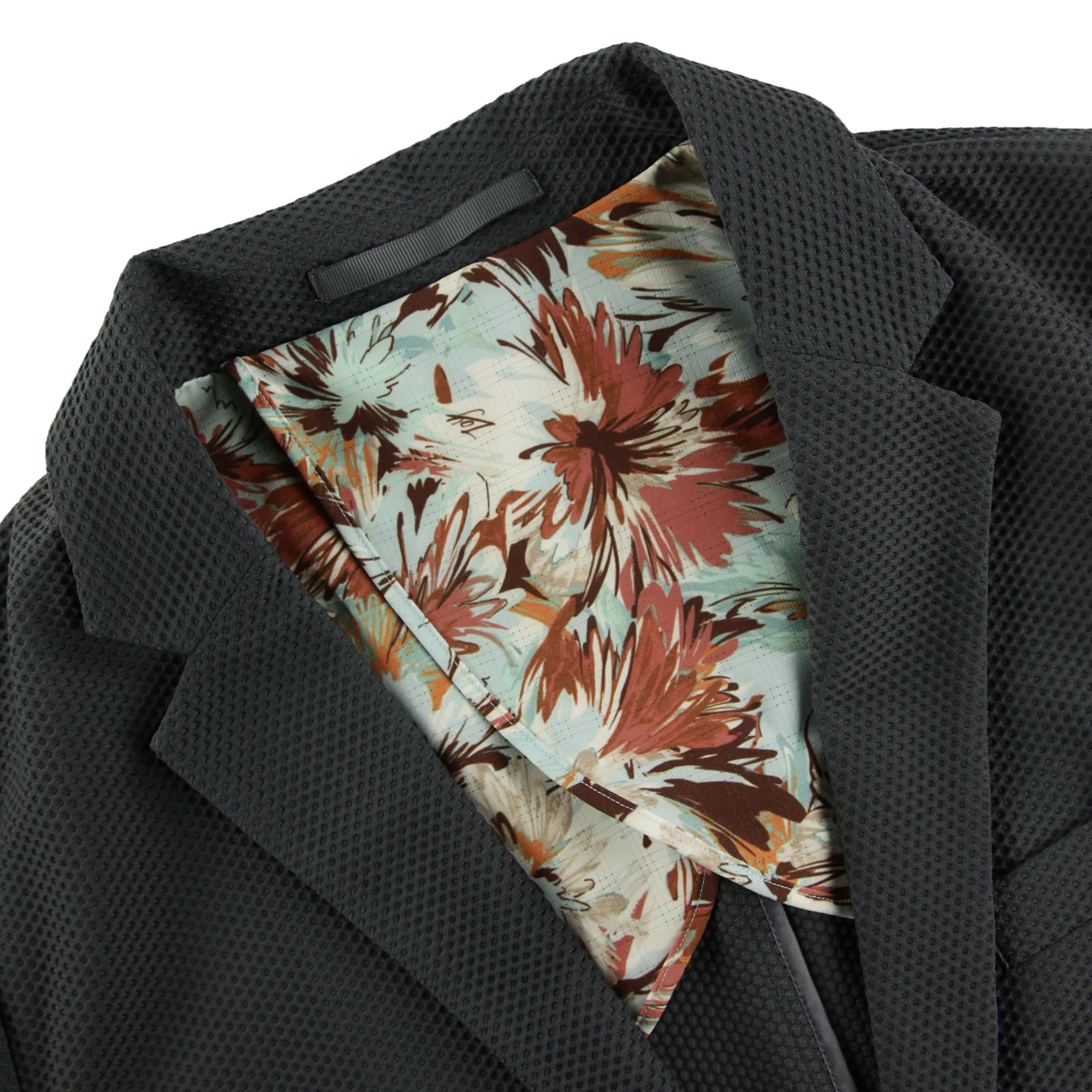 【24SS新作】MENS メッシュトリコット ジャケット ネイビー 071444100 - ZOY OFFICIAL