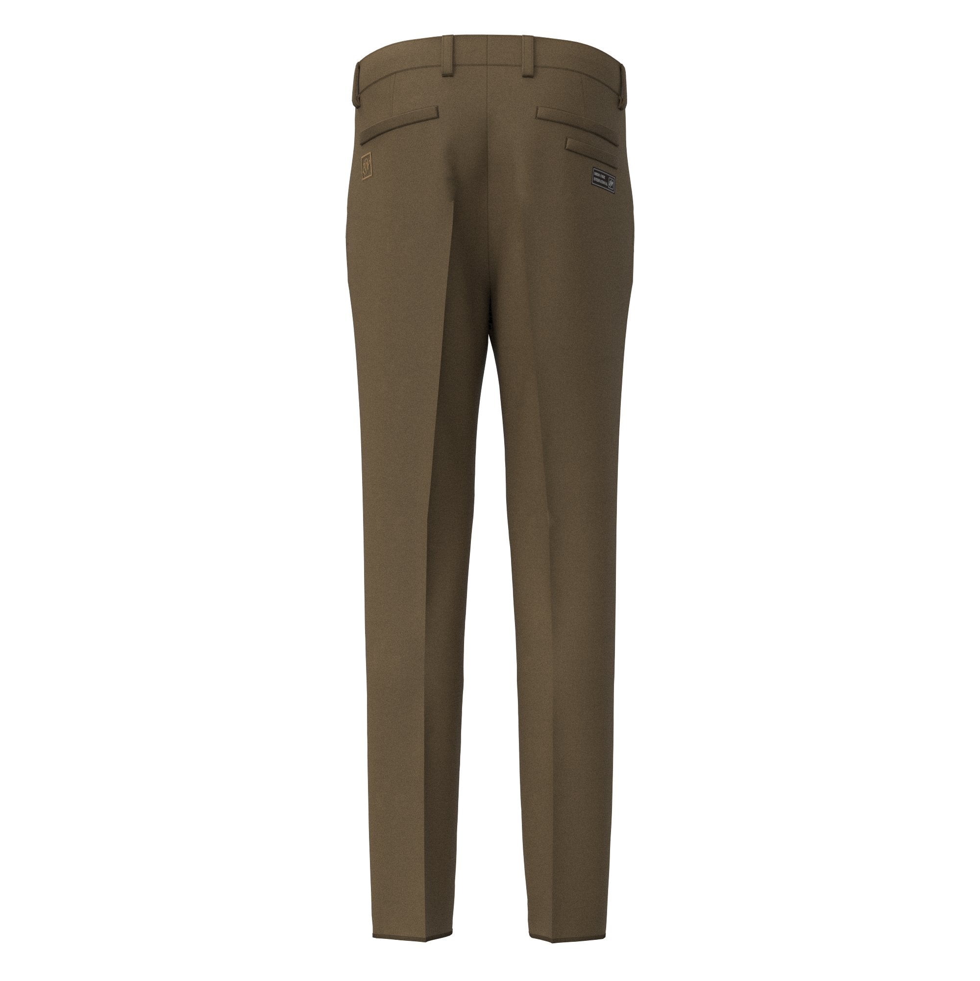 【24SS新作】MENS COOLDOTS ミニリップストップ ロングパンツ キャメル 071442413 - ZOY OFFICIAL