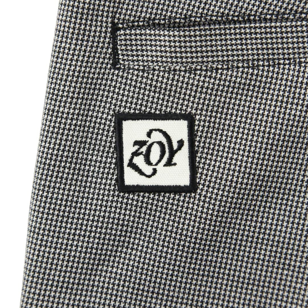 【24SS新作】MENS RENU ハイゲージ千鳥 ロングパンツ ネイビー 071442401 - ZOY OFFICIAL
