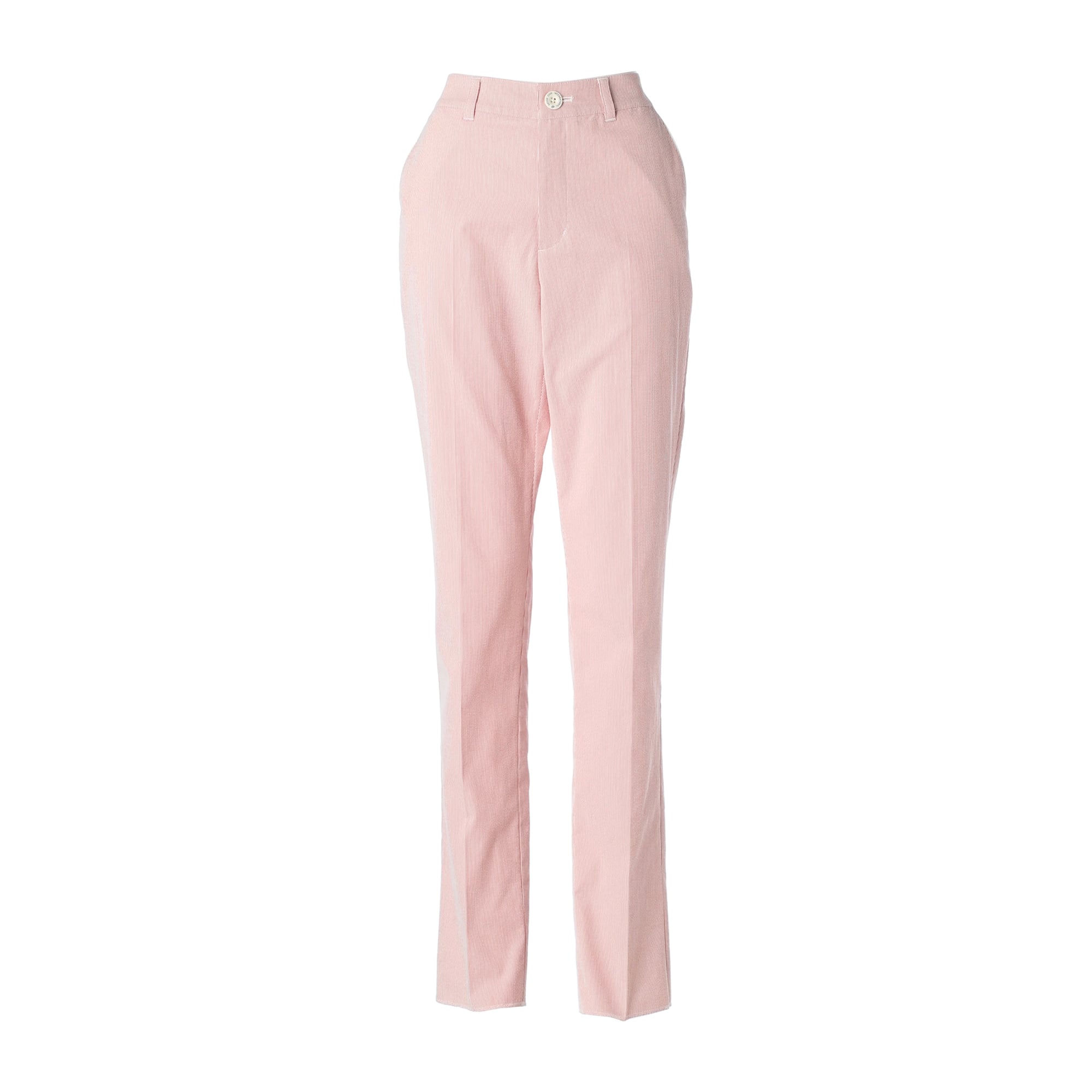 【24SS】WOMENS COOLMAX サッカーストライプ ロングパンツ レッド 071642405 - ZOY OFFICIAL