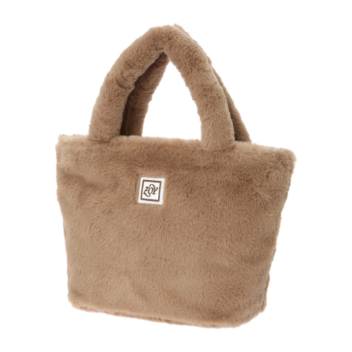 WOMEN ファーカートバッグ グレージュ